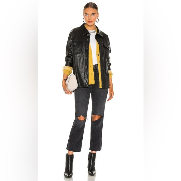 RE/DONE Originals 70s Stove Pipe in Faded Coal With Rips 24 - Picture 3 of 15